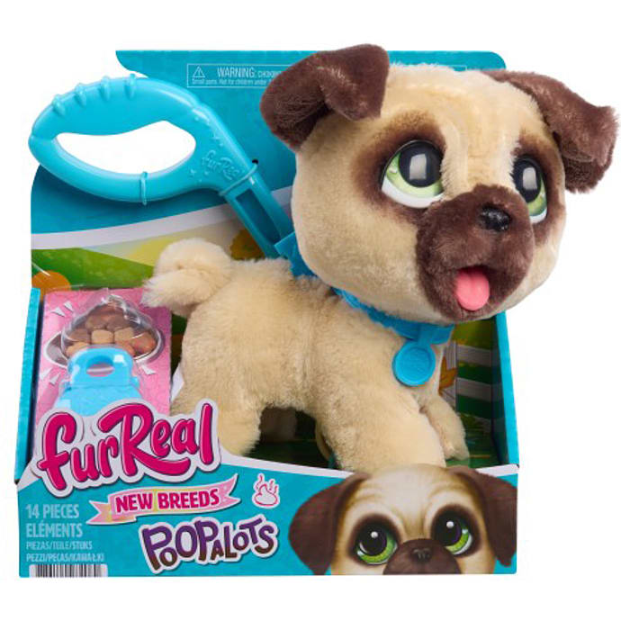 FurReal poop-a-lots Mops bamse 23 cm
