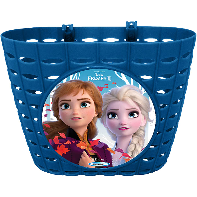 Disney Frozen II cykelkurv blå
