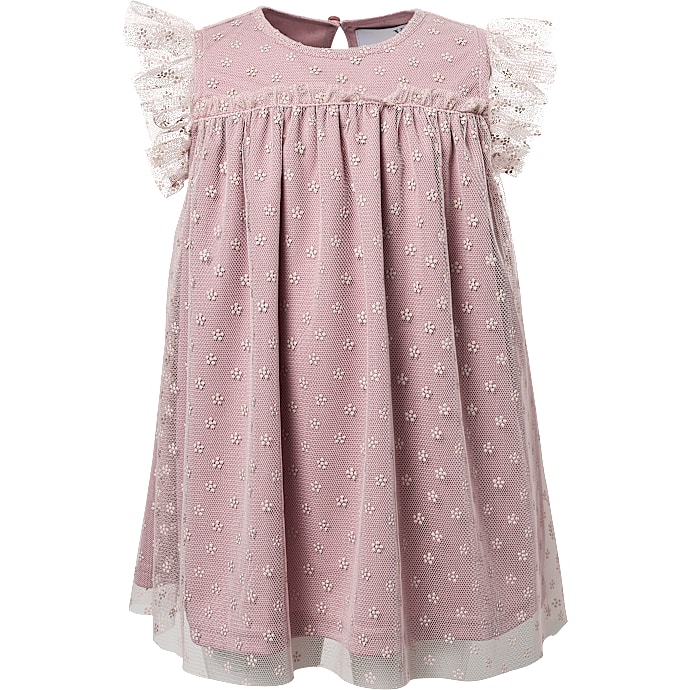 VRS Mini Baby Kjole str. 74/80 rosa