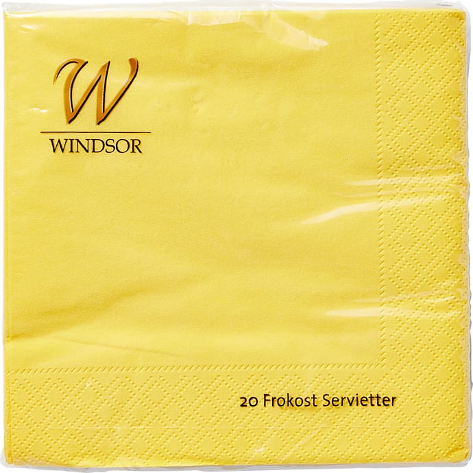 Windsor Påskeservietter gul
