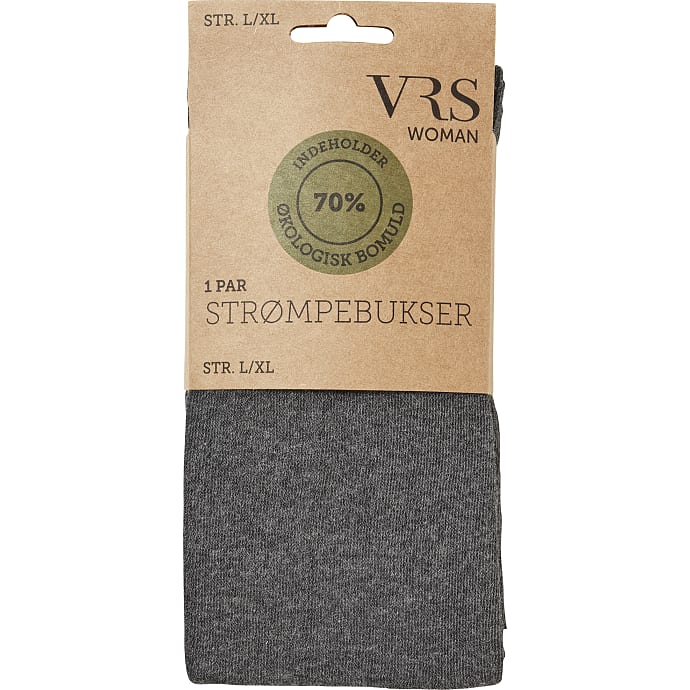 VRS strømpebukser str. S/M - mørkegrå