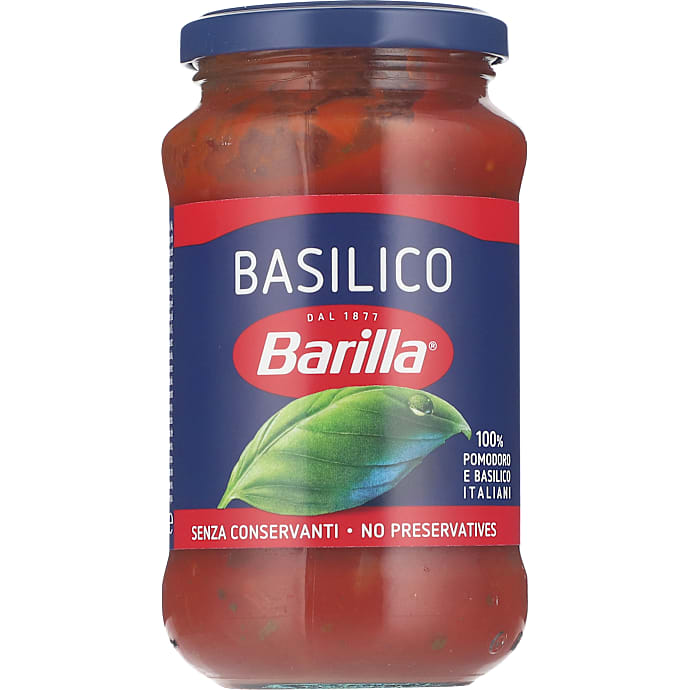 Barilla Pastasauce med basilikum 400 g