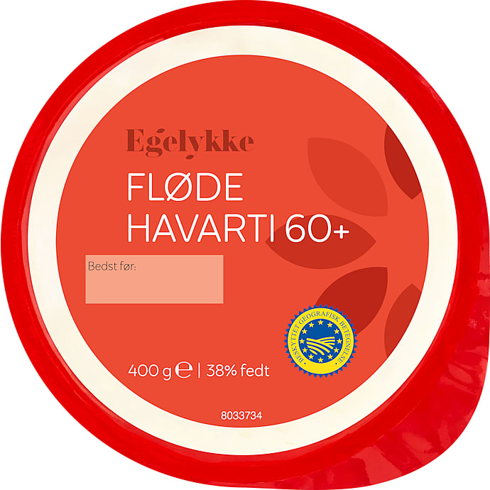 Egelykke Havarti 60+