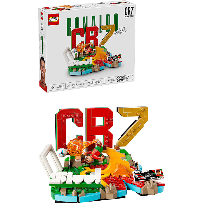 LEGO Editions Cristiano Ronaldo fodboldhøjdepunkter 43012