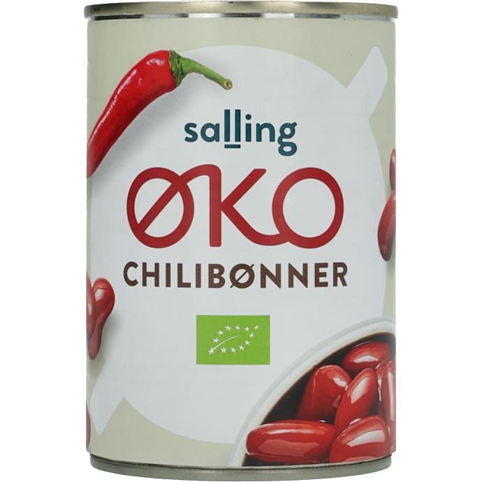 Salling ØKO Røde kidneybønner i chilisauce
