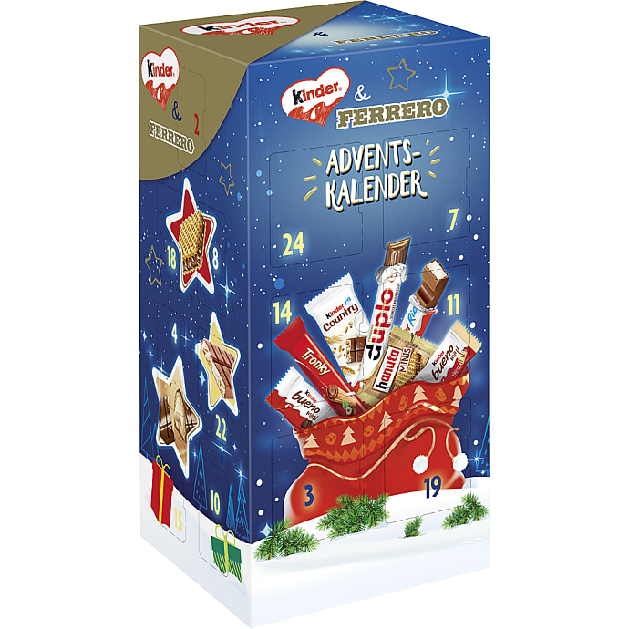 Julekalender m. chokolade