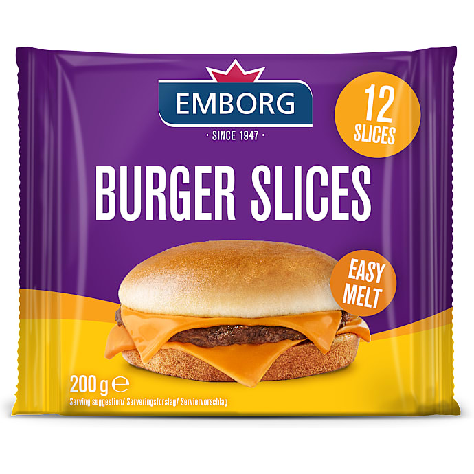 Emborg Ost i Skiver 200 g