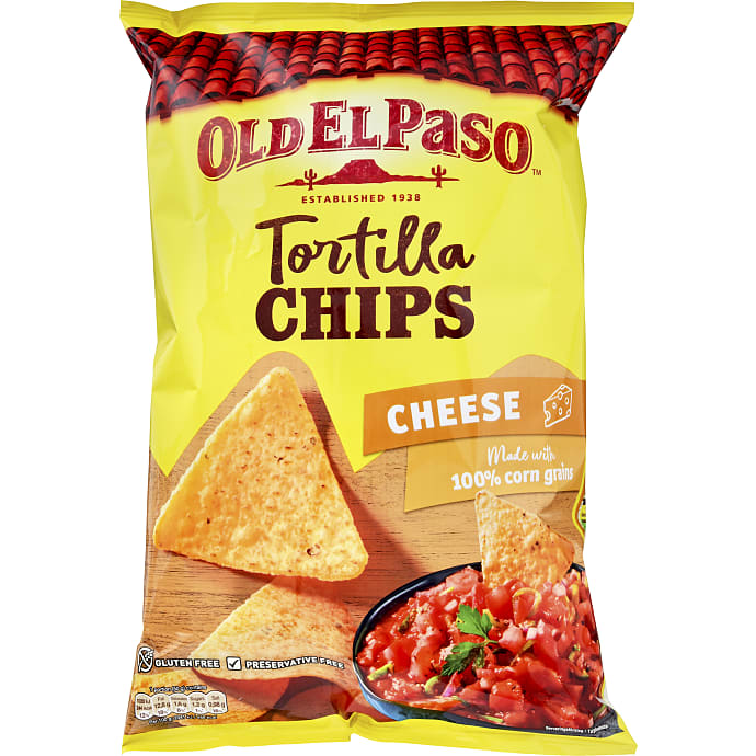 Old El Paso Tortillachips med Ost