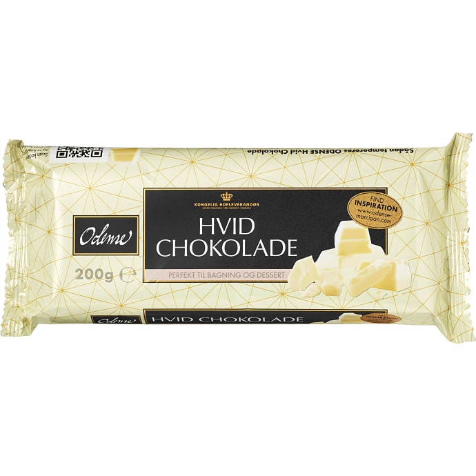 Hvid chokoladeplade