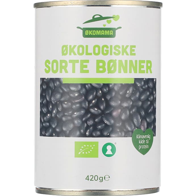 Sorte bønner øko