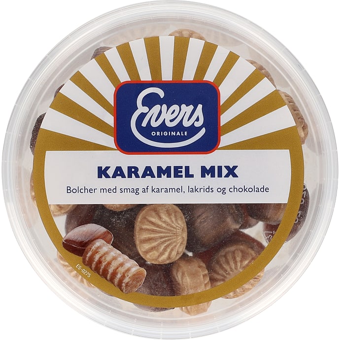 Bolcher m. karamelsmag