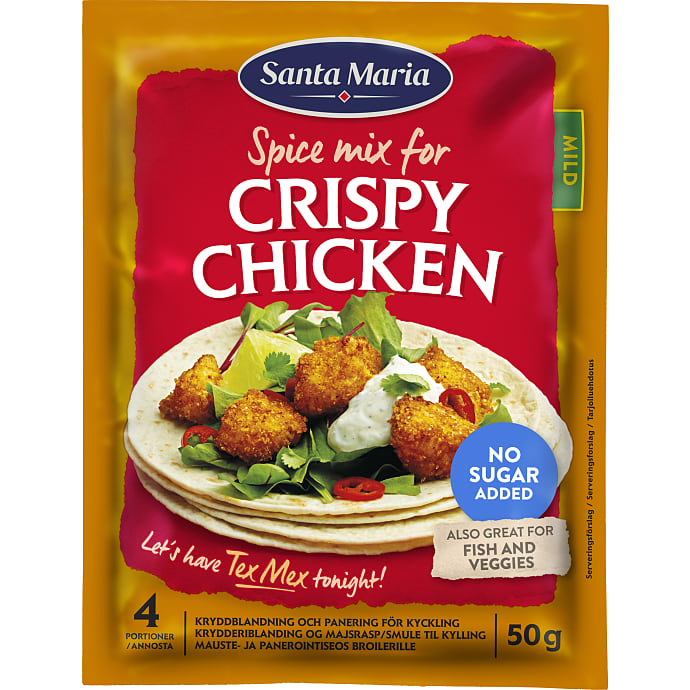 Santa Maria Spice Mix Crispy Chicken 50 g