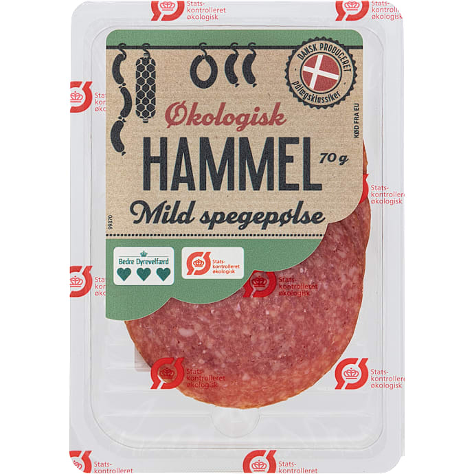 Hammel Spegepølse i Skiver Øko