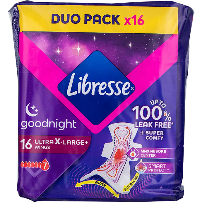 Ultra X-large natbind m. vinger super sugeevne