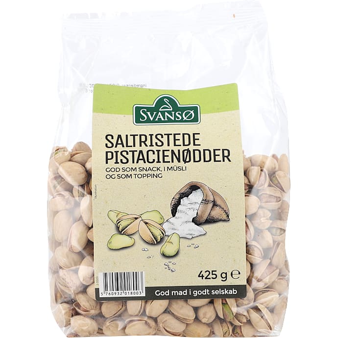 Saltristede pistacienødder