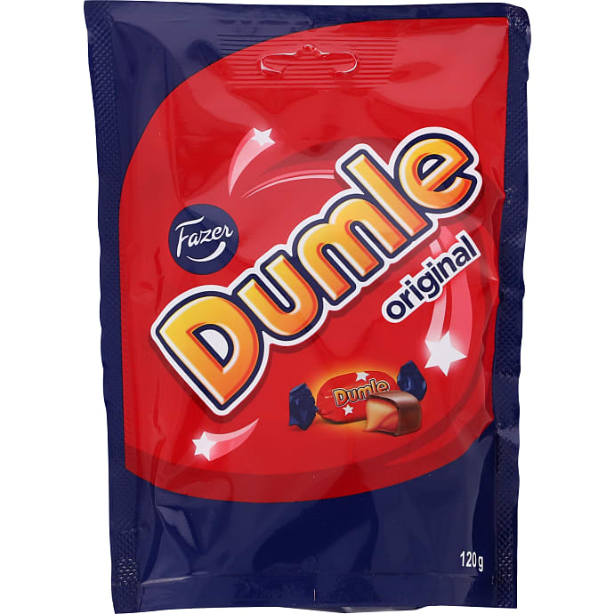 Fazer Karameller med chokoladeovertræk 120 g