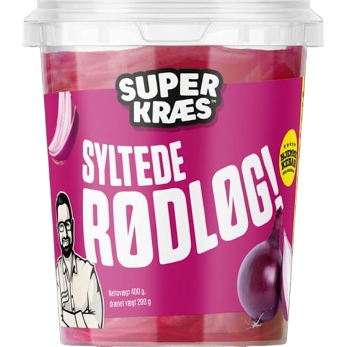 Super Kræs Syltede rødløg