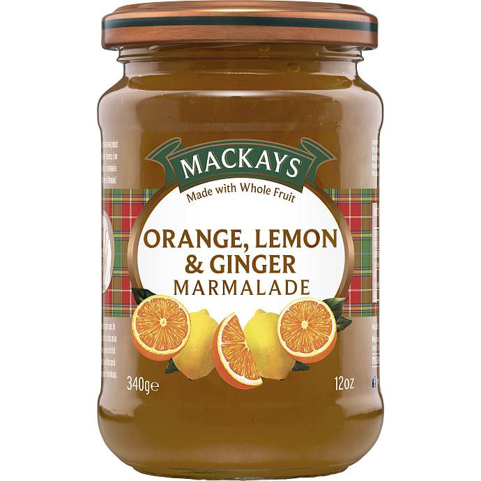 Mackays Appelsin-, Citron- og Ingefærmarmelade