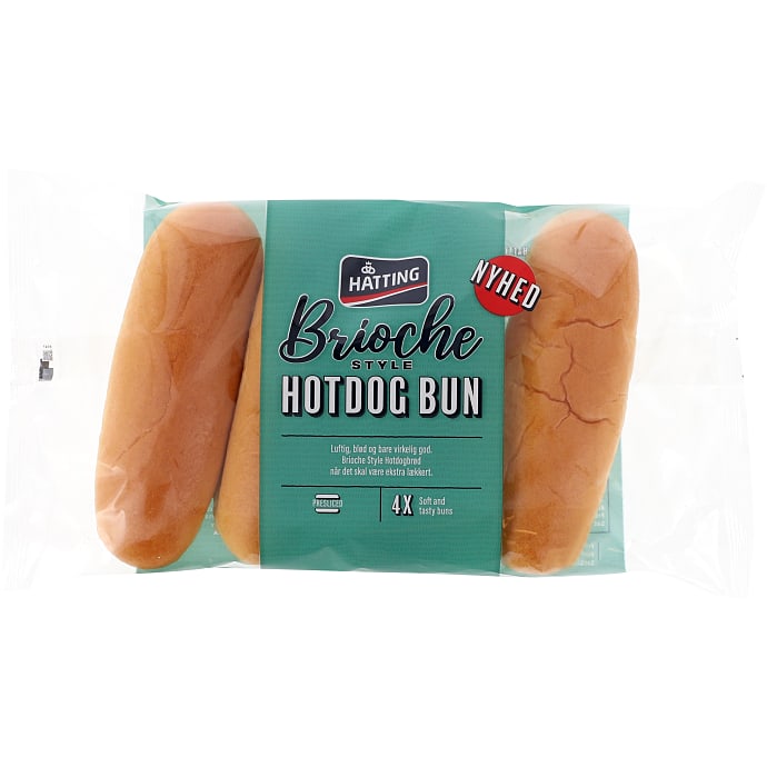 Brioche hotdogbrød