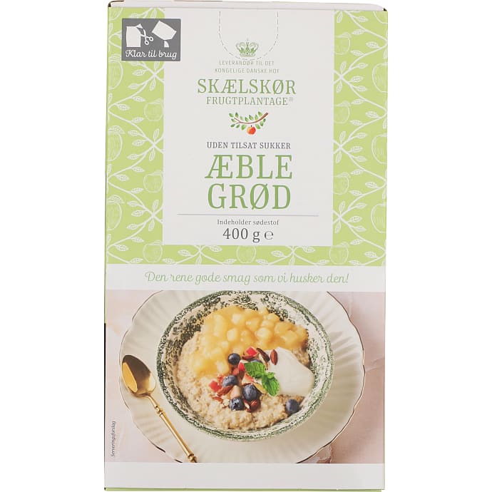 Æblegrød u. sukker