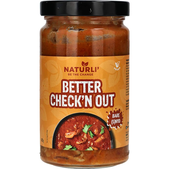 Naturli Plantebaseret gryderet tomat og planteprotein 625 g