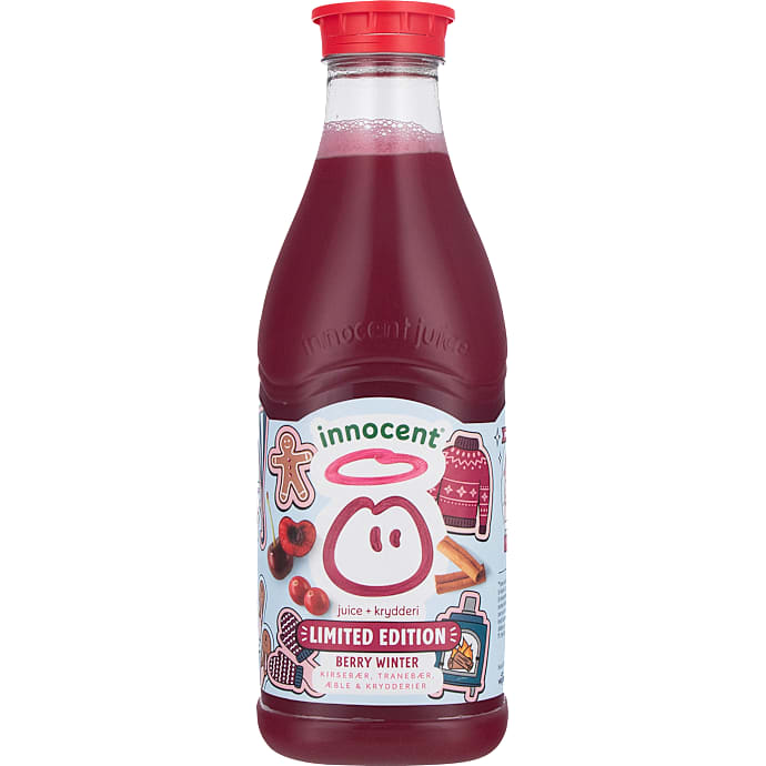Juice m. bær og krydderi – produktbillede