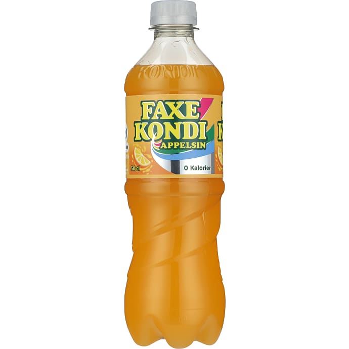 Faxe Kondi Appelsin 0 kalorier 50 cl