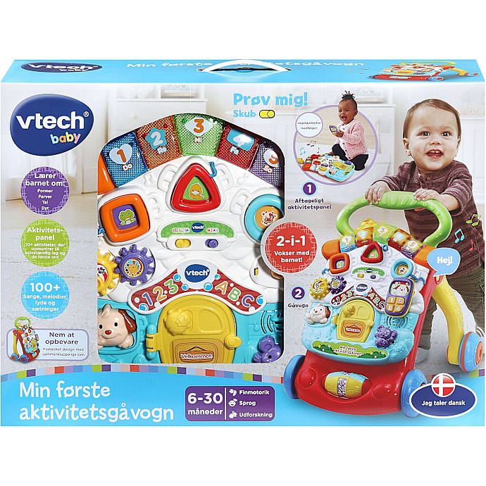 Vtech Min første aktivitetsgåvogn
