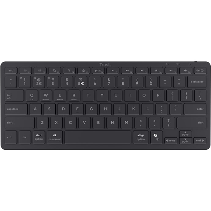 Trust Nado II Multidevice Bluetooth trådløst tastatur
