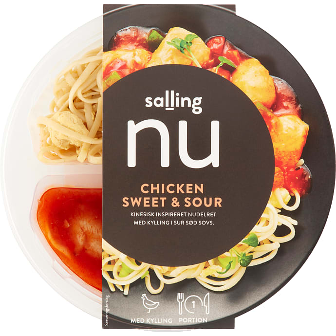 Kylling m. sursødsauce