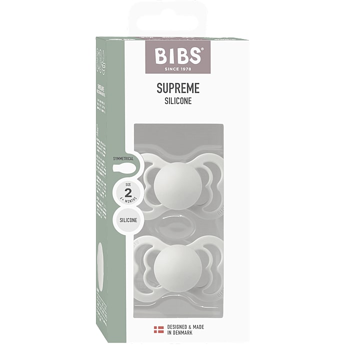 Bibs Symmetriske Sutter Silikone 6+ mdr.