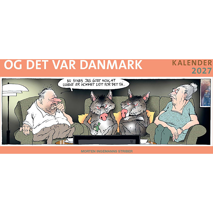 Og det var Danmark kalender 2027 - Morten Ingemann
