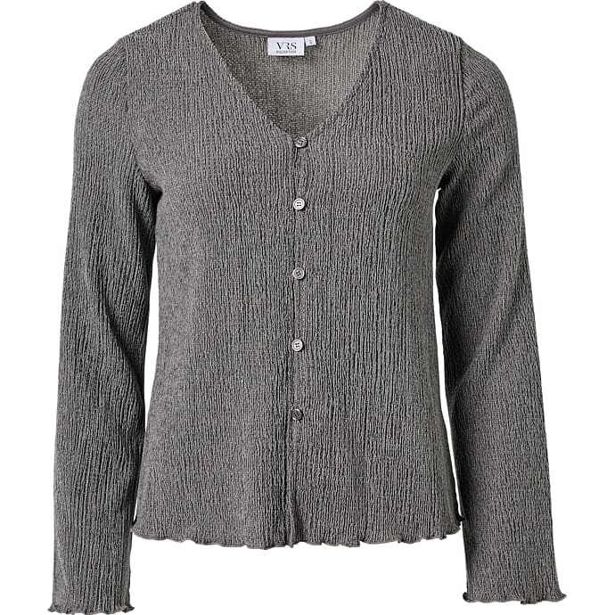 VRS Woman Fashion Dame Cardigan Str. 2XL Grå