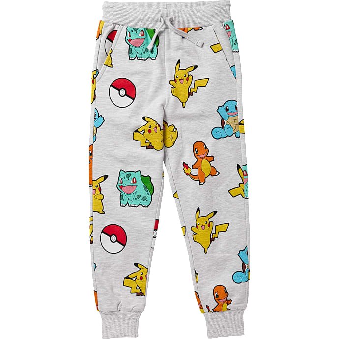 Pokémon sweatbukser str. 110/116 - grå