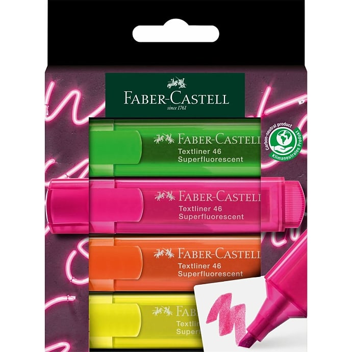 Faber-Castell Textliner 46 Highlighter multifarvet