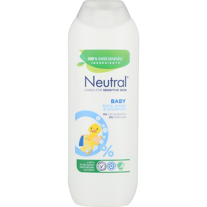 Neutral Baby bad og shampoo 250 ml