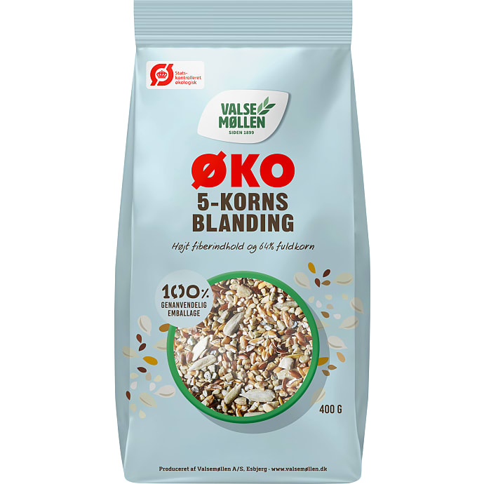 Valsemøllen Femkornsblanding Øko