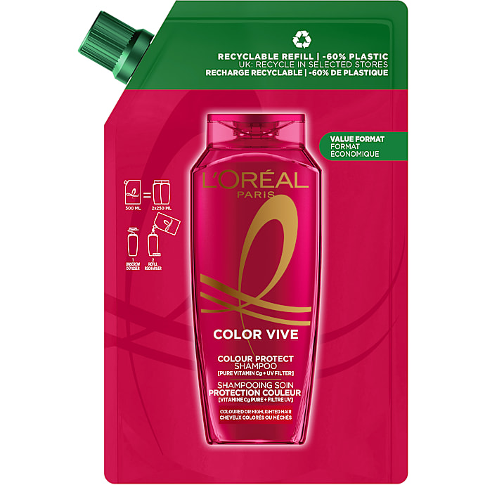 Color Protect shampoo farvet og highlightet hår refill