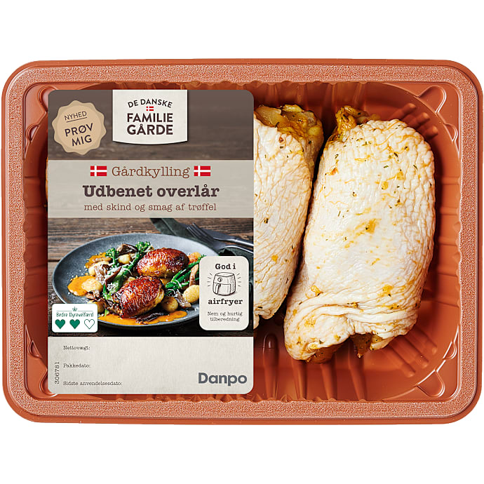 De Danske Familiegårde Kyllingeoverlår Trøffel 400 g