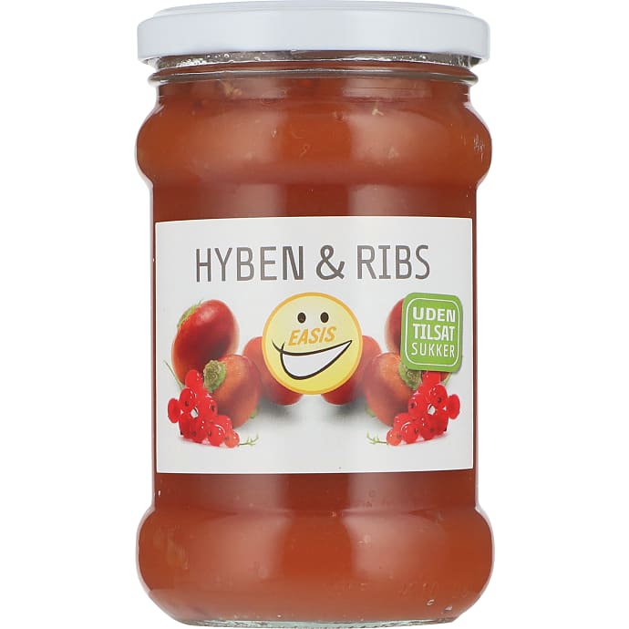 Hyben- og ribsmarmelade u. tilsat sukker