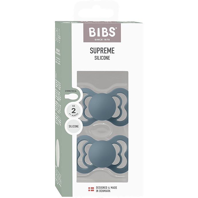 Bibs Symmetriske Sutter Silikone 6+ mdr.