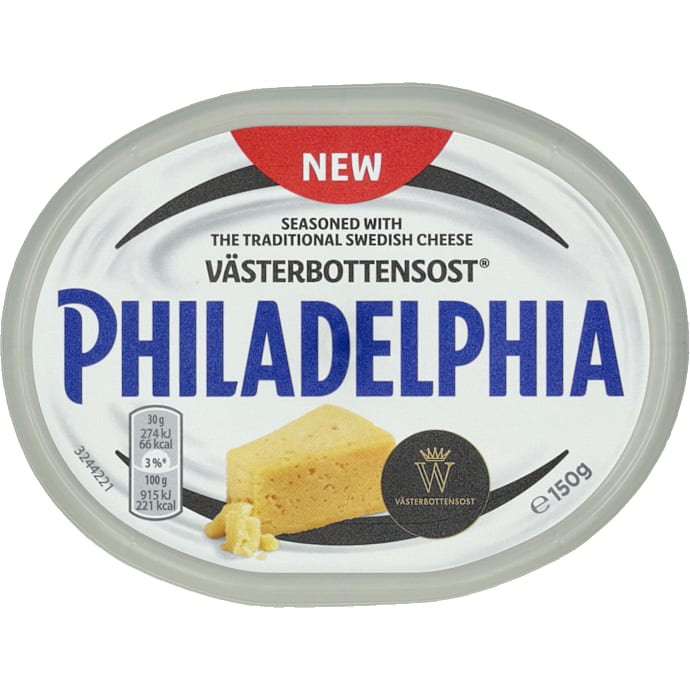 Philadelphia Smøreost med västerbottensost 20% fedt