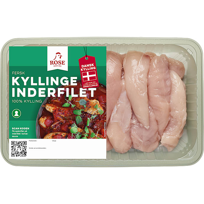Rose Kyllingeinderfilet 750 g
