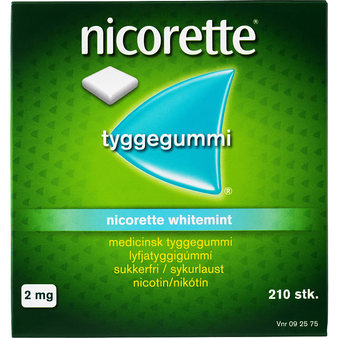 Nikotintyggegummi Whitemint