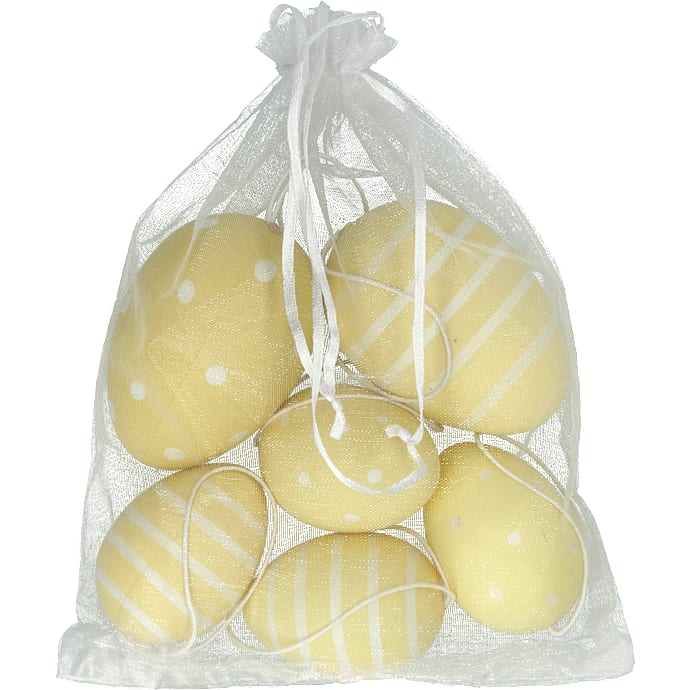 Påskefryd Plastæg 3 størrelser 6-pak assorteret