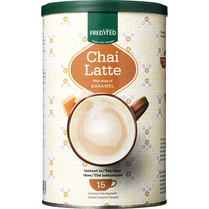 Chai latte m. karamelsmag