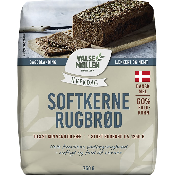 Valsemøllen Softkernerugbrød