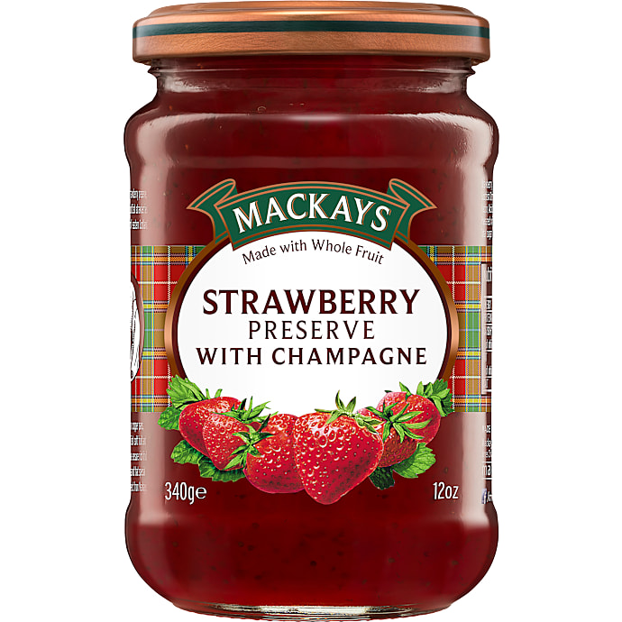 Jordbærmarmelade m. champagne