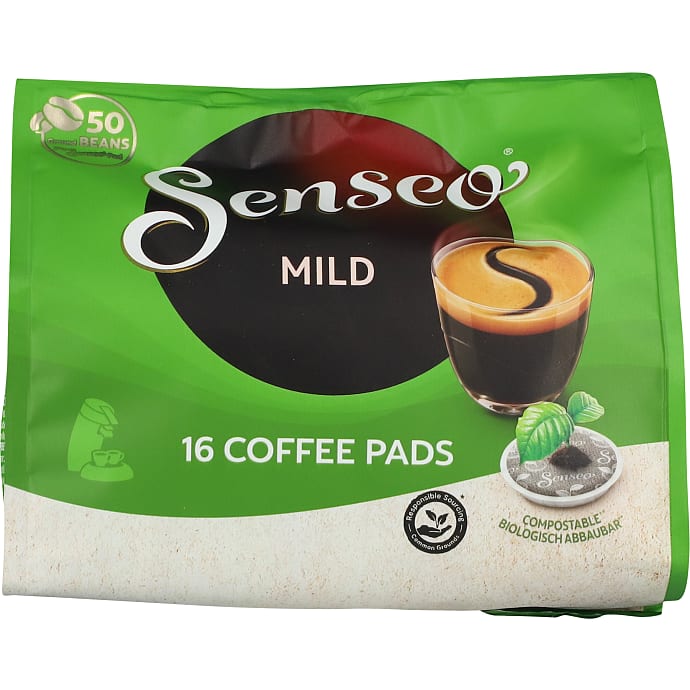 Mild kaffepuder