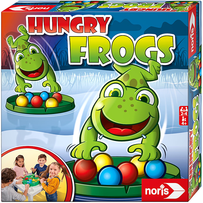 Hungry Frogs – produktbillede